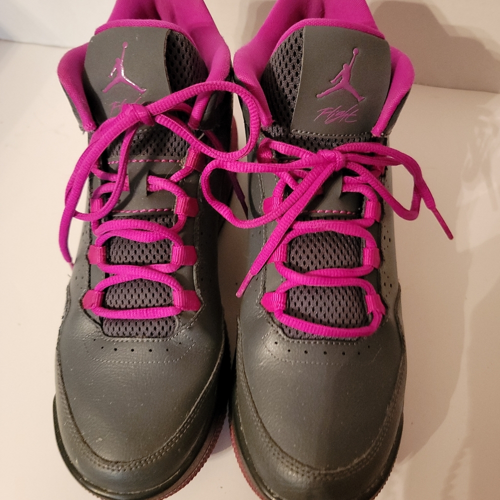 Jordan Flight Origin 2 GG 'Grey Fuchsia'  size 9y